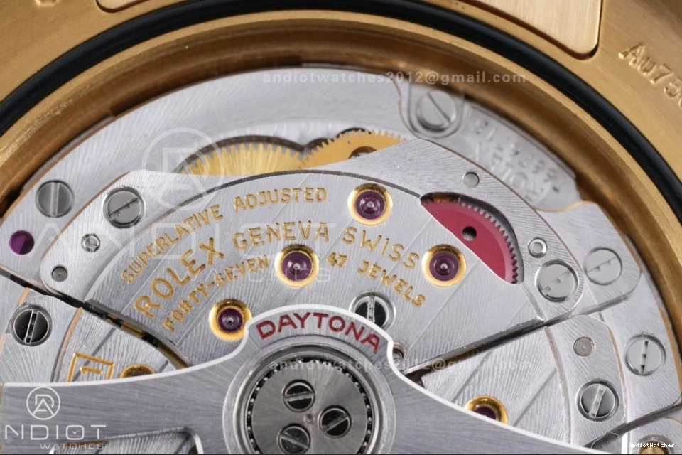 126508 Sub-dial Bracelet Edition On Packable 1:1 Weight 796 Oyster Gain Best DD VSF Black Dial YG Daytona 0730